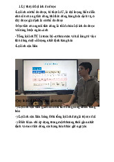 Chương 4: Lý Thuyết Hành Vi Người Tiêu Dùng và Lợi Ích Đo Được môn Kinh tế vi mô | Trường Đại học Kinh Tế Quốc Dân