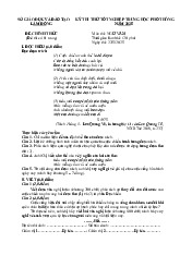 Đề thi thử tốt nghiệp THPT 2025 môn Ngữ văn Sở GD&ĐT Lâm Đồng