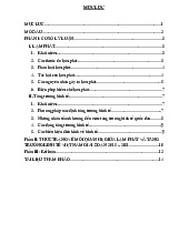 Tiểu luận Phân Tích Lạm Phát và Tăng Trưởng | Môn Kinh tế vi mô - Đại học Khoa học và Công nghệ Hà Nội