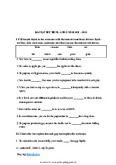 Tổng hợp bài tập tết môn Tiếng Anh-Trường Đại học Ngoại ngữ- Đại học Quốc gia Hà Nội