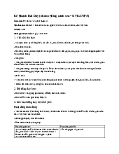 Kế hoạch bài dạy Bài 3: Biển, đảo Việt Nam môn Tự nhiên và xã hội lớp 3