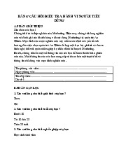 Khảo Sát Hành Vi Người Tiêu Dùng - Marketing