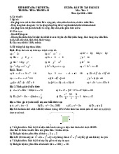 Đề cương cuối học kì 1 Toán 8 năm 2025 – 2026 trường THCS Thanh Am – Hà Nội