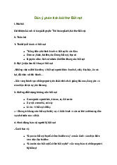 Văn mẫu lớp 6: Phân tích bài thơ Bắt nạt của Nguyễn Thế Hoàng Linh
