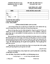 Đề kiểm tra giữa học kì I năm học 2025 – 2026 môn Tiếng Việt lớp 5