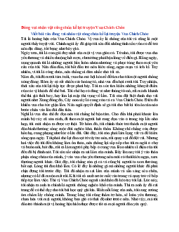 Văn mẫu lớp 6 Kết nối tri thức bài Đóng vai nhân vật công chúa kể lại truyện Vua Chích Chòe