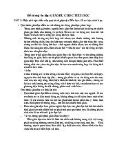 Đề cương ôn tập: Đặc điểm và Nguyên tắc trong Giáo dục Tiểu học | Môn Giáo dục học đại cương - Đại học Sư phạm Kỹ thuật Thành phố Hồ Chí Minh
