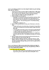 Tuyển tập 9 câu ôn tập phần tự luận môn Lịch sử Đảng Cộng sản Việt Nam