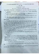 Đề thi cuối kỳ học phần Hợp đồng và bồi thường thiệt hại ngoài hợp đồng năm 2024 - 2025 | Đại học Luật Thành phố Hồ Chí Minh