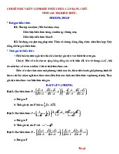 Bài Tập Rút Gọn Biểu Thức Chứa Căn Toán 9