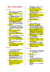 Đề cương ôn tập Môn Triết học Mác Lê-nin / Trường Đại học Kinh tế - Tài chính thành phố Hồ Chí Minh