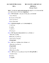 Đề thi thử tốt nghiệp THPT 2025 môn Địa lí bám sát đề minh họa - Đề 26