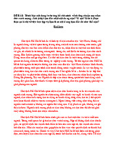 Đề cương môn Tư tưởng Hồ Chí Minh - Trường Đại học lao động -  xã hội