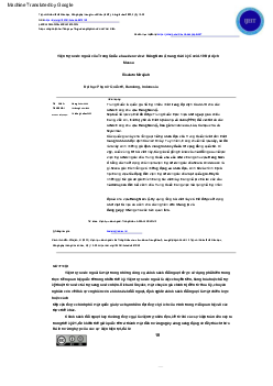 Viện trợ nước ngoài | Kinh Tế Chính trị quốc tế | Đại học Khoa học Xã hội và Nhân văn, Đại học Quốc gia Thành phố HCM
