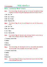 80 câu trắc nghiệm ôn tập THĐC / Trường Đại học Kinh tế - Tài chính Thành phố Hồ Chí Minh