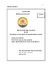 Bản chất của các nhà nước tư sản trong bối cảnh toàn cầu hóa | môn luật tài chính Việt Nam | trường Đại học Huế