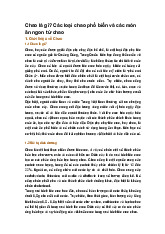 Chao là gì? Các loại chao phổ biến và các món ăn ngon từ chao