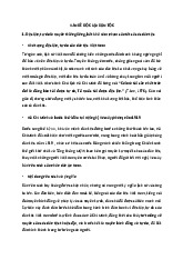 Vấn Đề Độc Lập Dân Tộc Trong Tư Tưởng Hồ Chí Minh môn Tư tưởng Hồ Chí Minh  | Trường Đại học Khoa học Tự nhiên, Đại học Quốc gia Thành phố Hồ Chí Minh