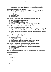 Bài tập Chương 5 Lý thuyết hành vi người sản xuất - Thẩm định giá | Trường Đại Học Công Đoàn