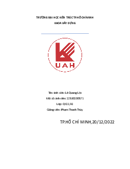 Tiểu luận "Vai trò, cách thức trang bị kỹ năng mềm đối với kỹ sư xây dưng: Kỹ năng xử lý mâu thuẫn"