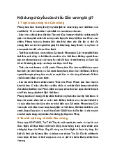 Nội dung chủ yếu của chiếu Cần vương là gì?