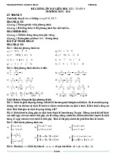 Đề cương giữa kì 1 Toán 9 năm 2025 – 2026 trường PT Thực hành Sư phạm – Đồng Nai