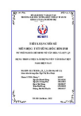 Tiểu Luận Cuối Kỳ LLCT120314_21_2_24: Tư Tưởng Hồ Chí Minh Về Văn Hóa