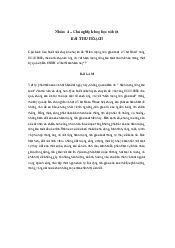 Câu hỏi: Theo anh/chị, nên ứng xử với hiện tượng tôn giáo mới như thế nào trong thời kỳ quá độ lên CNXH ở Việt Nam hiện nay”?