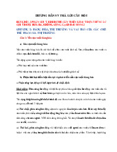 De cuong on tap kinh te chinh tri Mac - Lenin