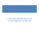 Tài liệu dành cho sinh viên - Phương Pháp Luận Sáng Tạo (HCMUS-2022) | Trường Đại học Khoa học Tự nhiên, Đại học Quốc gia Thành phố Hồ Chí Minh