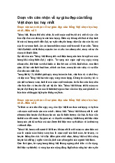 Đoạn văn cảm nhận về sự giàu đẹp của tiếng Việt chọn lọc hay nhất