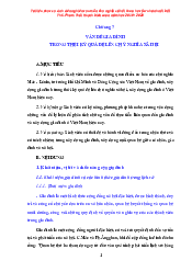 Tài liệu Chương 7 - Chủ nghĩa xã hội khoa học | Trường Đại học Kinh tế, Đại học Quốc gia Hà Nội