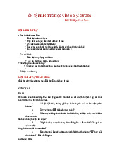 Tài liệu ôn tập Môn Kinh tế vĩ mô | Đại học Bách Khoa Hà Nội