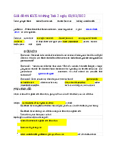 Discussing Global Health vs Other Issues | Môn IELTS Writing - Đại học Sư Phạm Hà Nội