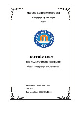 “Đảng là đạo đức, là văn minh” | Bài thảo luận tư tưởng Hồ Chí Minh
