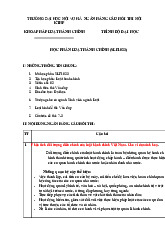 Ngân hàng câu hỏi ôn thi môn Luật hành chính | Đại học Nội Vụ Hà Nội