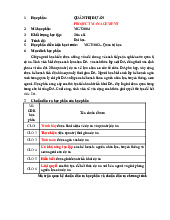 Syllabus quản trị dự án - Môn Kinh tế vĩ mô - Đại Học Kinh Tế - Đại học Đà Nẵng