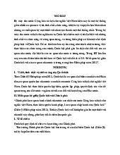 Mối quan hệ giữa Quốc hội và các cơ quan nhà nước trung ương theo Hiến pháp 2013 | Môn Luật Hiến Pháp - Trường Đại học Luật Hà Nội