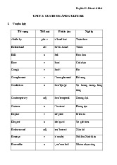 Unit 3 - Câu ĐK loại 1  Modals in Present Future
