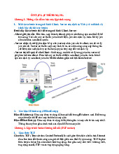 Ôn tập Mô Hình Client - Server và Giao Thức Socket | Môn Lập trình mạng - Trường Đại học Quốc tế, Đại học Quốc gia Thành phố Hồ Chí Minh