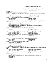 Câu hỏi ôn tập trắc nghiệm môn Lý luận dạy học | Đại học Sư Phạm Hà Nội