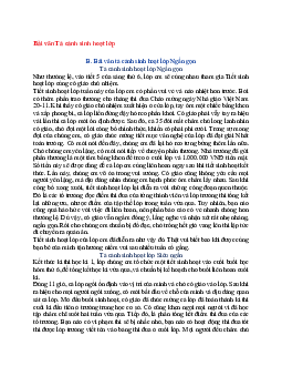 Văn mẫu lớp 6 Kết nối tri thức bài Bài văn Tả cảnh sinh hoạt lớp