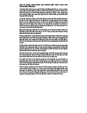 YẾU TỐ HOÀN CẢNH SỐNG ẢNH HƯỞNG ĐẾN NHÂN CÁCH CON