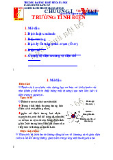 Chương I: Điện Trường Tĩnh - Định Luật Coulomb và Nguyên Lý Chồng Chất môn Vật lý đại cương 2 | Trường Đại học Bách Khoa Hà Nội