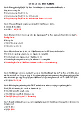 40 câu trắc nghiệm ôn tập LSĐ/ Trường đại học Nguyễn Tất Thành