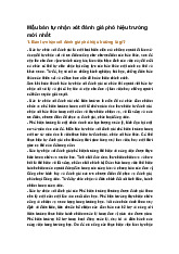 Mẫu bản tự nhận xét đánh giá phó hiệu trưởng mới nhất