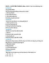 Đề ôn tập trắc nghiệm 2023 môn Hóa học đại cương | Trường Đại học Duy Tân