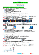 Đề Cương Ôn Tập Giữa Kỳ 1 Tin 11 Kết Nối Tri Thức 2025-2026 Có Đáp Án