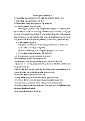 Tóm tắt lý thuyết Chương 6 - Môn chủ nghĩa xã hội khoa học| Đại học Kinh Tế Quốc Dân