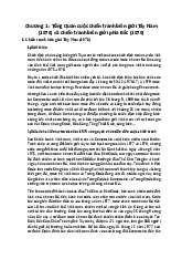 Tổng Quan cuộc chiến tranh biên giới Tây Nam (1978) và chiến tranh biên giới phía Bắc (1979)
